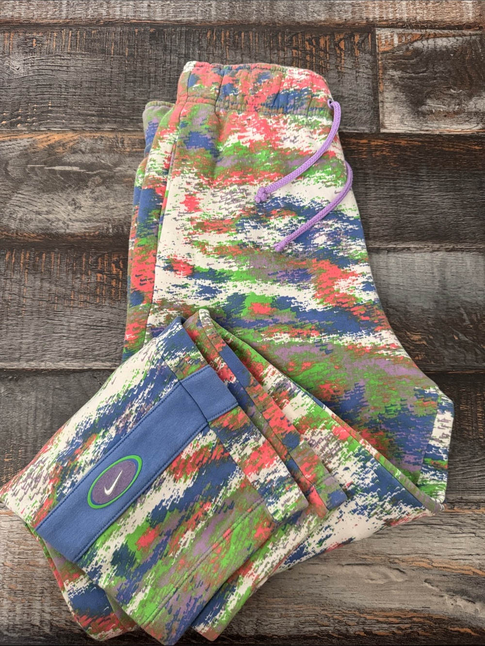Nike size small tie-dye sweatpants